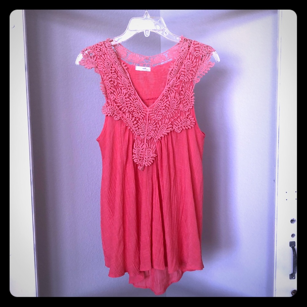 Crocheted Sleeveless Top
